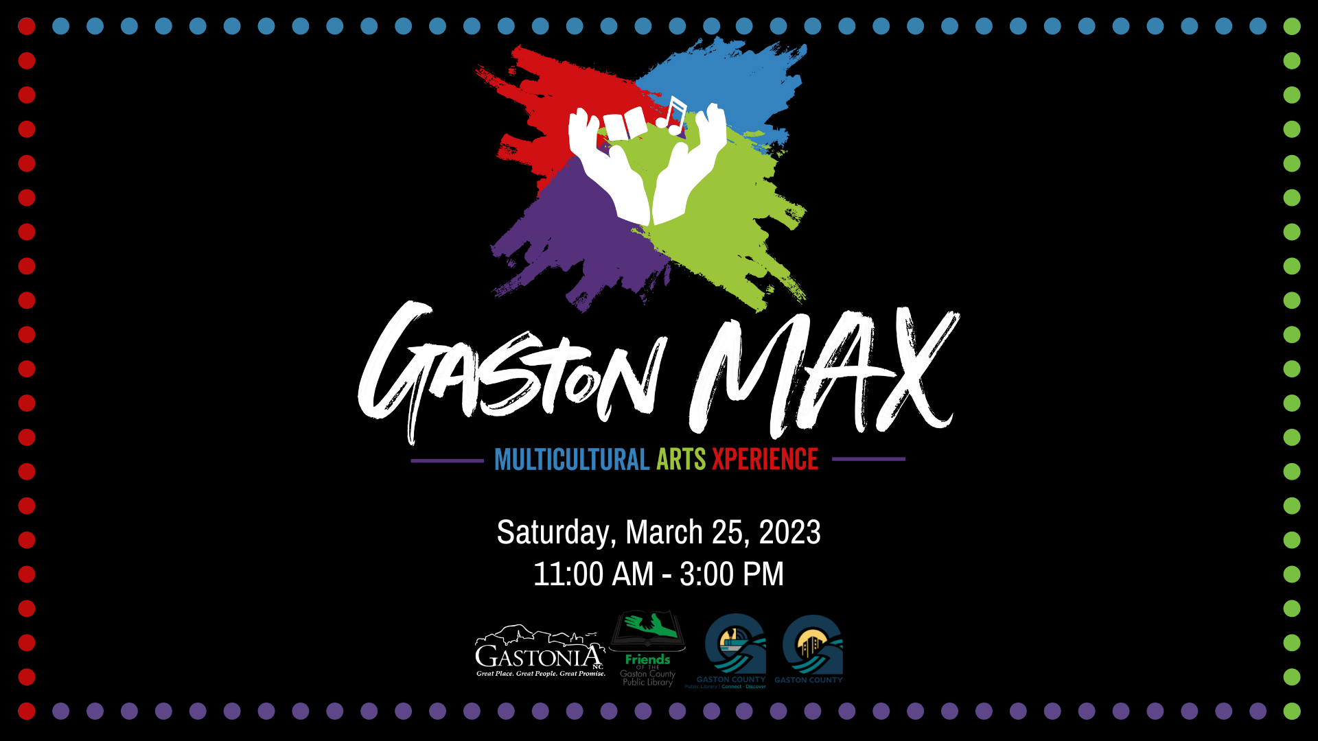 Gaston MAX FB Event Cover 2023